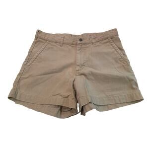 Patagonia Stand Up Organic Cotton Khaki Short Size 32 Women